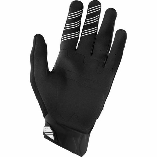 Motorbike Gloves Shot Race Gear Slam Cross Devo Black White Cross