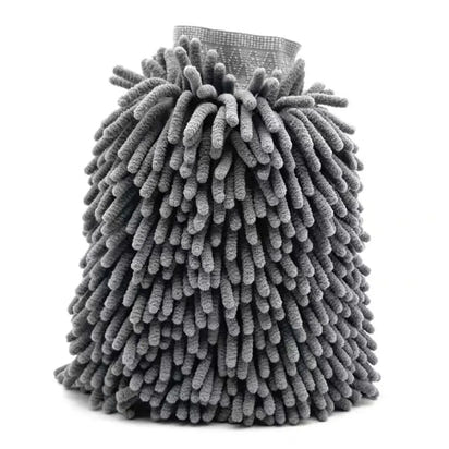 Car Wash Gloves Chenille Glove Plush Rags Thickened double-sided Car Supplies Cleaning Tools Auto Acessories Car Detailing