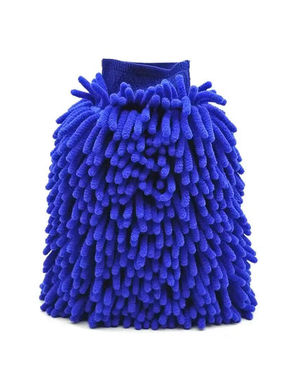 Car Wash Gloves Chenille Glove Plush Rags Thickened double-sided Car Supplies Cleaning Tools Auto Acessories Car Detailing