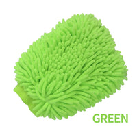 Car Wash Gloves Chenille Glove Plush Rags Thickened double-sided Car Supplies Cleaning Tools Auto Acessories Car Detailing